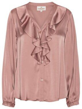 Karmamia Sophia Blouse in Semi Rich Vintage Rose Size S - NWT